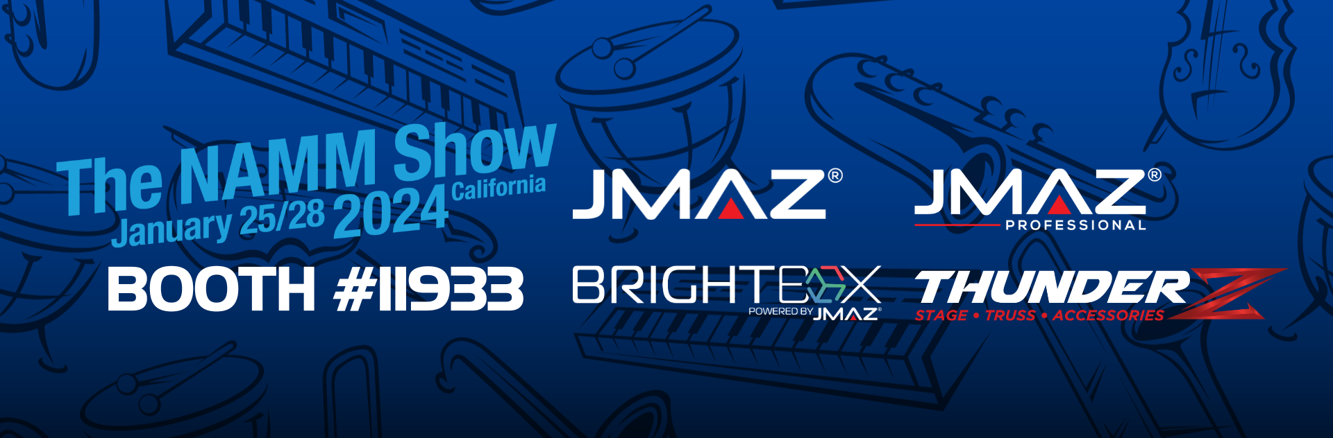 JMAZ GROUP Illuminates NAMM 2024 Tradeshow